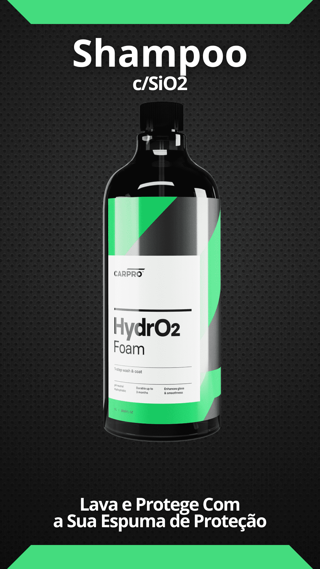 CarPro HydrO2 Espuma 500ml - Champú con SiO2