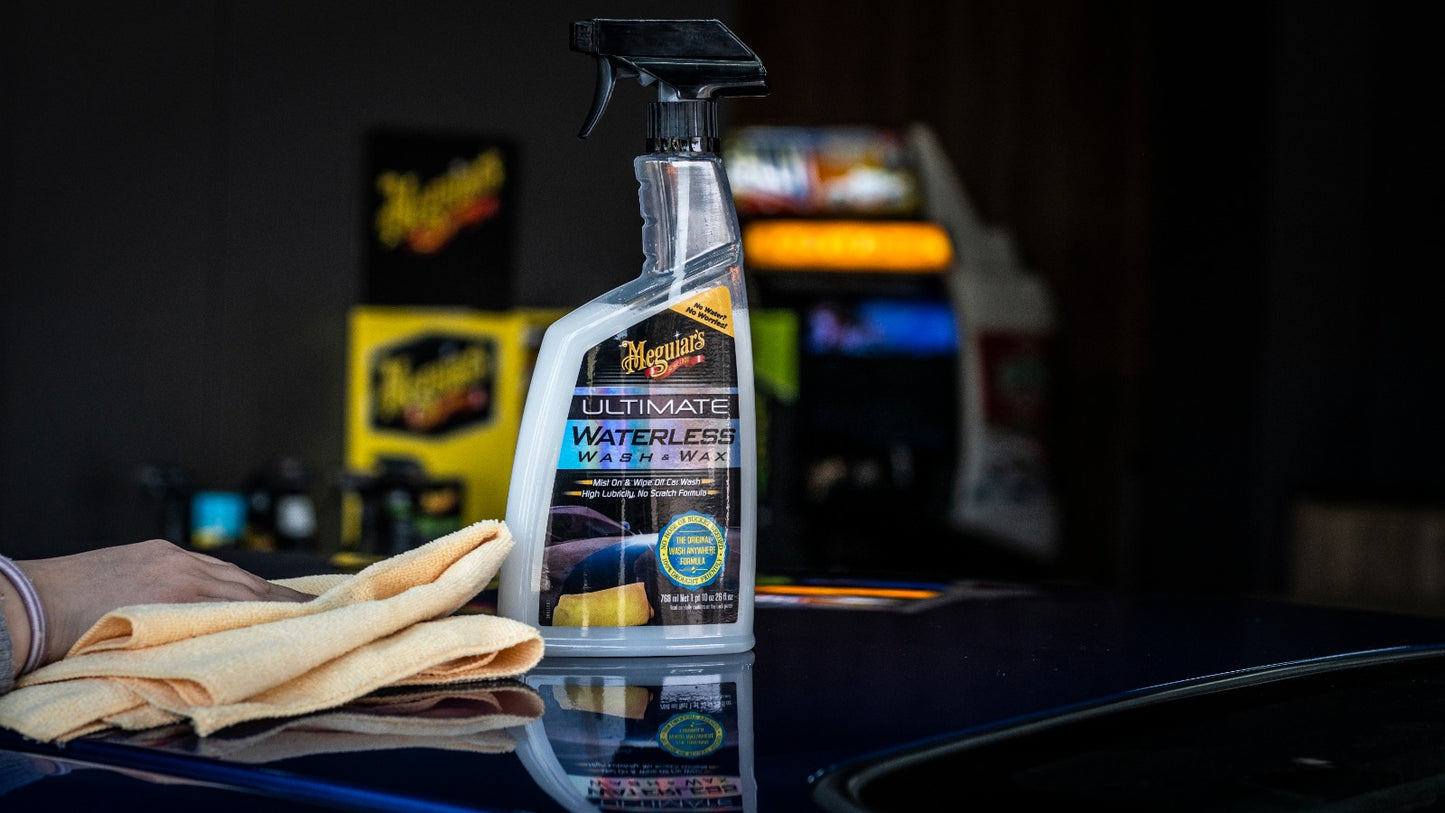 Meguiars Ultimate Waterless Wash & Wax - Limpeza a Seco