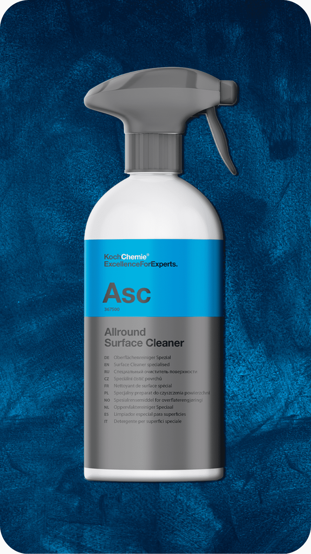 Koch Chemie Allround Surface Cleaner "Asc" 500ml - Limpa Tudo