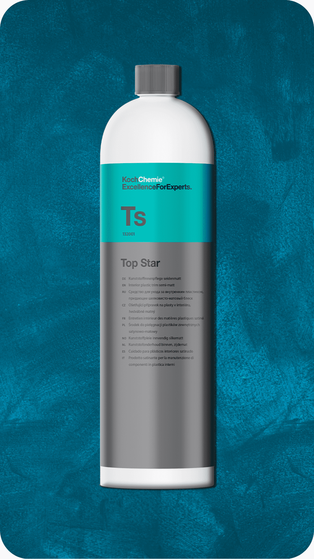 Koch Chemie Top Star “TS” 1L - Condicionador de Plásticos Interiores