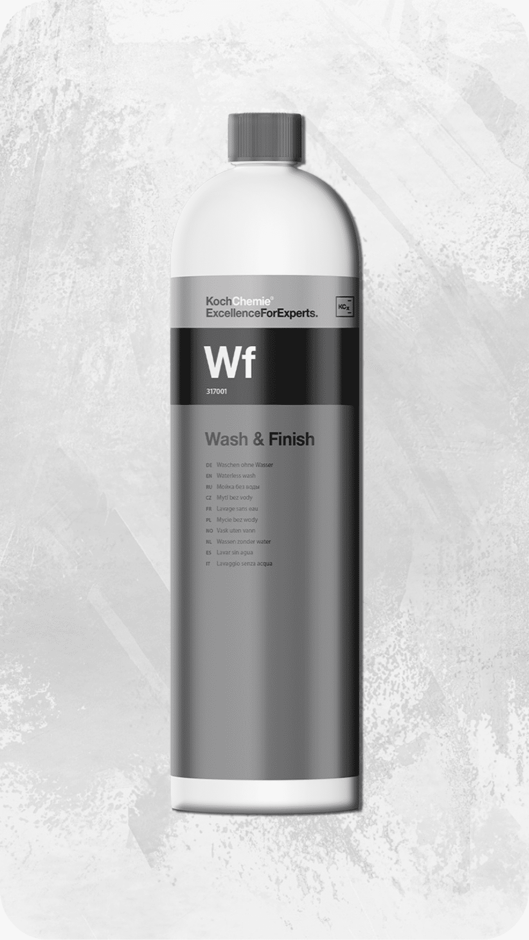 Koch Chemie Wash &amp; Finish "Wf" 1L - Dry Cleaning